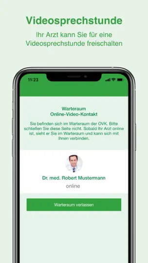 Screenshot von Meine Pädiatrische Praxis auf dem iPhone 5
