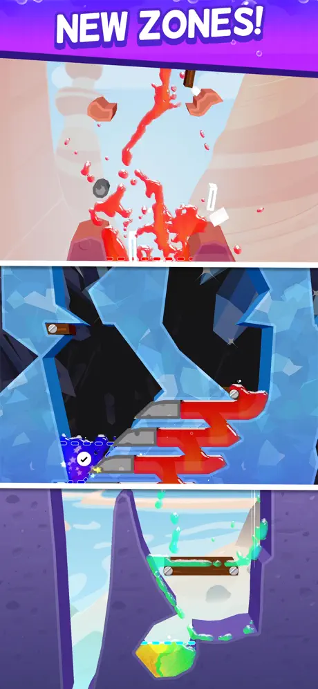 Splash Canyon: puzle acuático