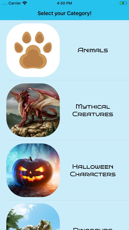 chARacters - an AR photo app!