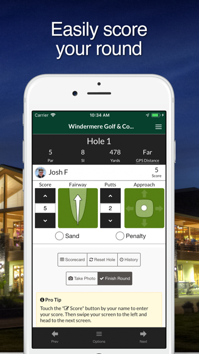 Windermere Golf & Country Club Screenshot