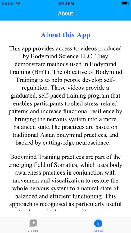 Bodymind Science Training screenshot-3