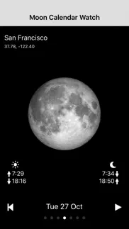 moon calendar watch iphone screenshot 3