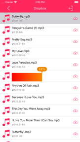 Cloud Music-Download Songs Lab screenshot