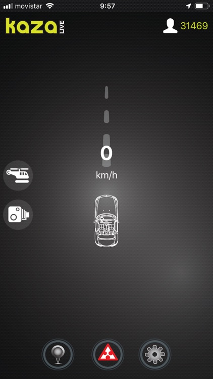 KAZA LIVE Radar Warning