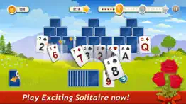 solitaire tripeaks rose garden iphone screenshot 1