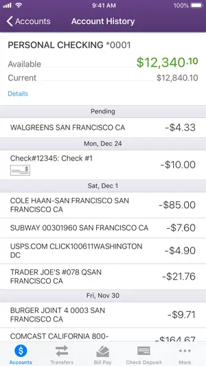 Bank5 Connect Mobile screenshot 3