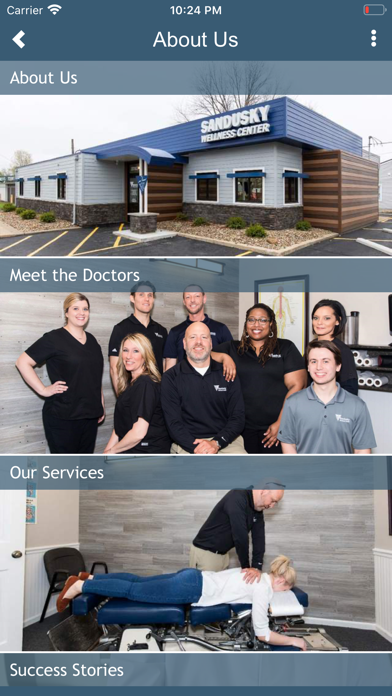 Sandusky Wellness Center Screenshot