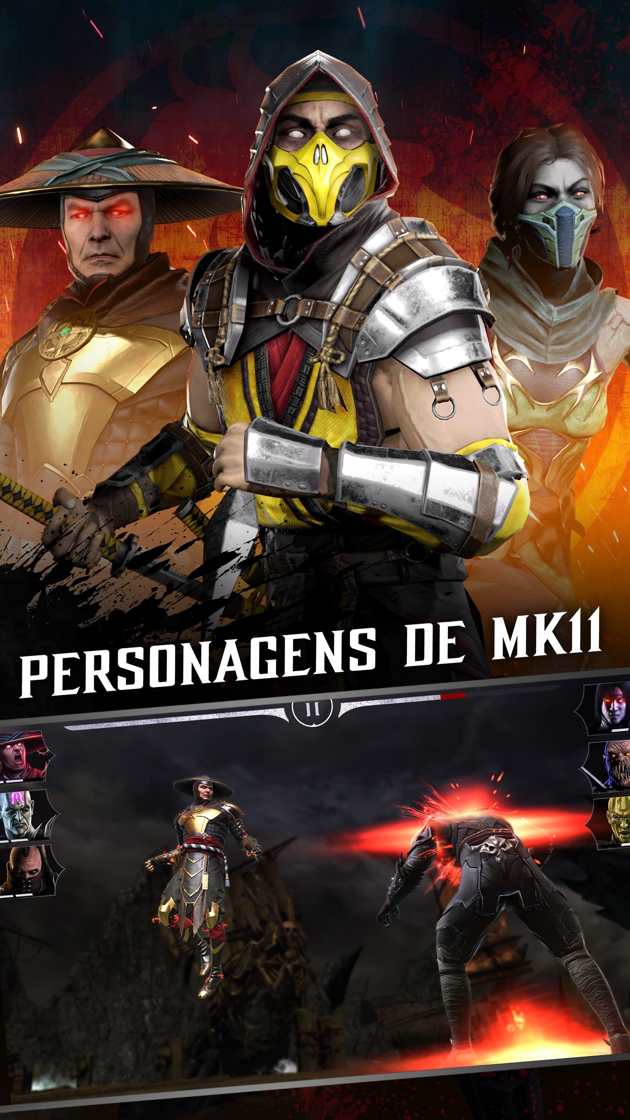 Screenshot do app Mortal Kombat