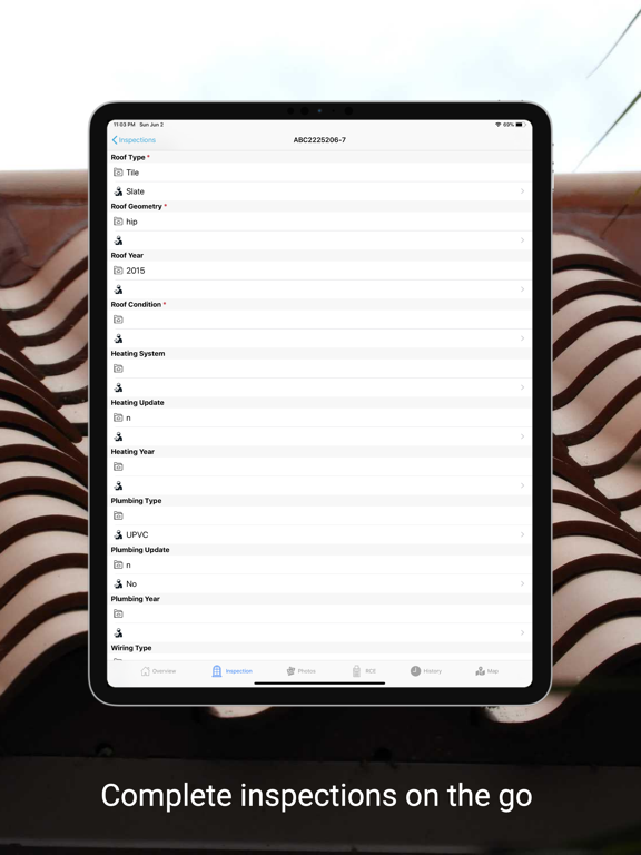 Four Site ArcPro iPad screenshot