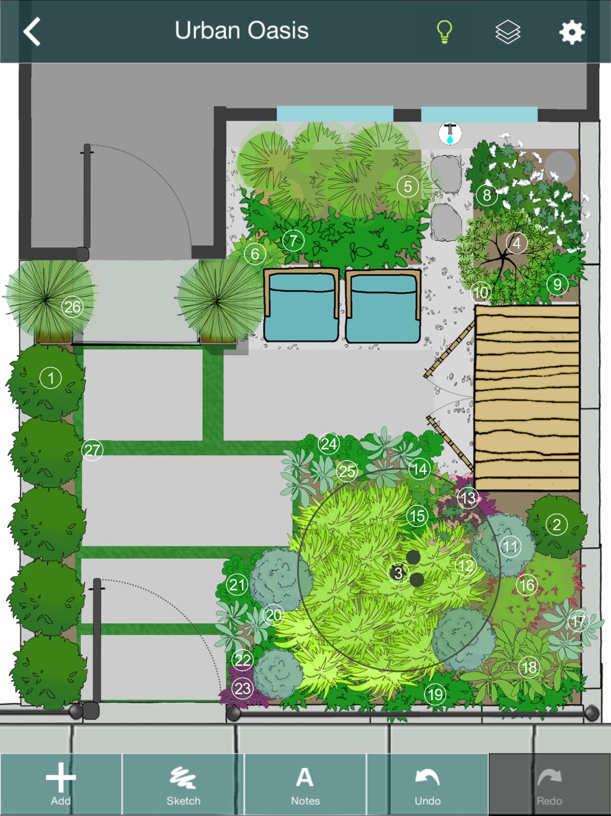 Yard Planner ipad screenshot 2