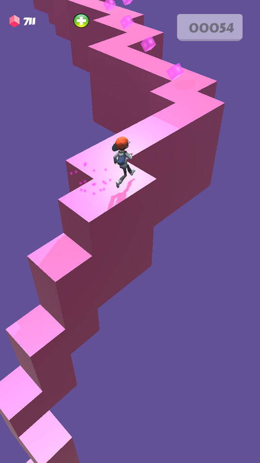 #2. Zig Zag Runner - Arcade Game (iOS) Bởi: Azar Bilisim Ticaret Limited Sirketi