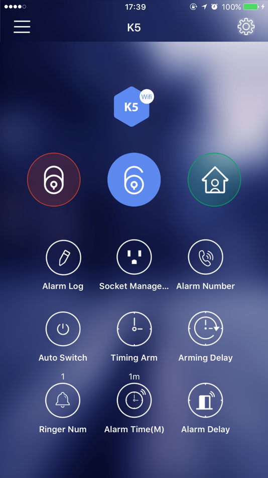 #1. K5 Alarm (iOS) 由: 传林 方
