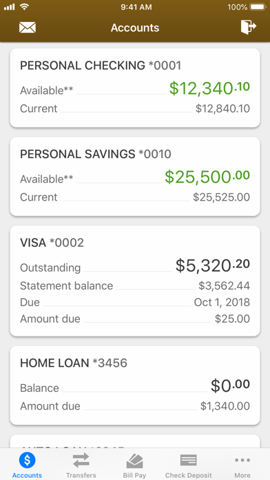 First Choice Credit Union Screenshot