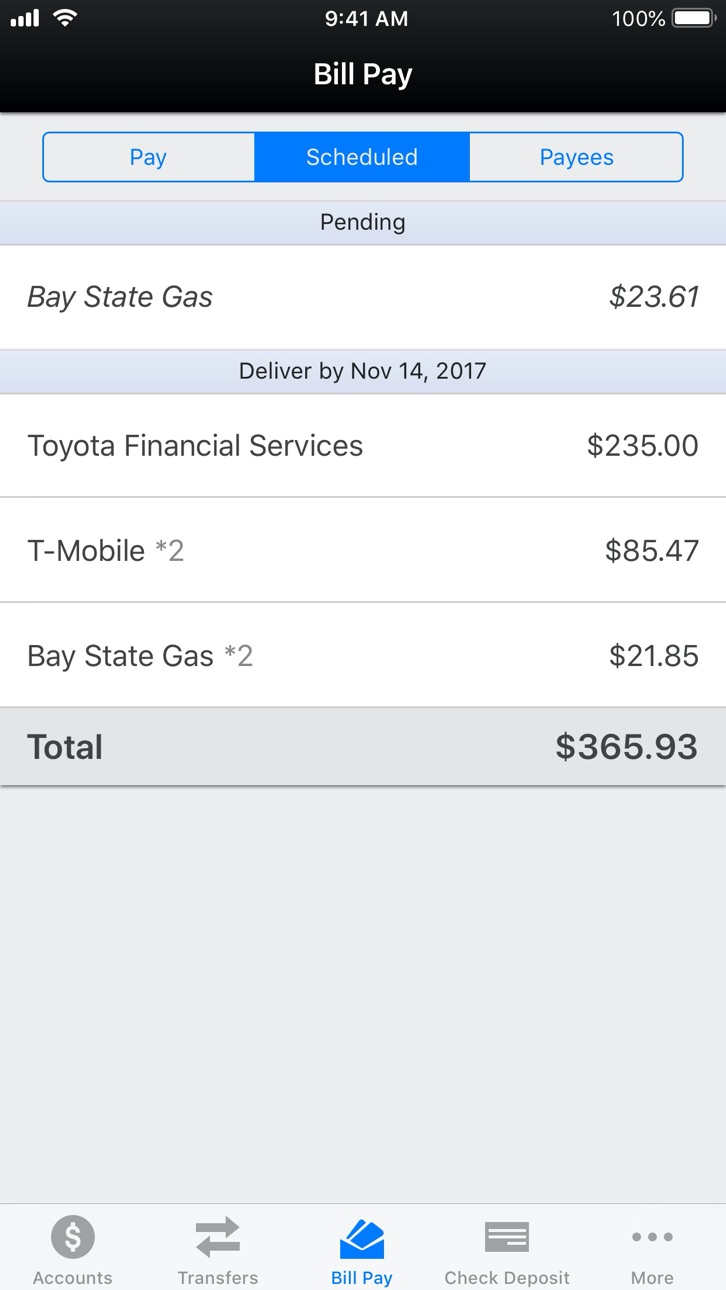 iPhone screenshot