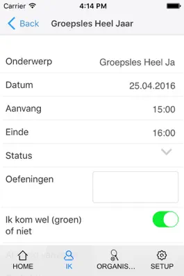 Game screenshot Tennisschool Jan de Rook apk