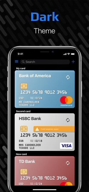 SecureCard - Bank Cards Wallet(圖5)-速報App