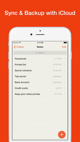 Lock Notes Pro screenshot