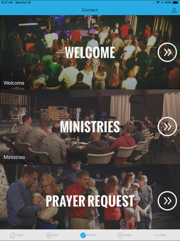 Image Church iPad screenshot 2 - Lifestyle app