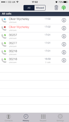 essensys Softphone (US) screenshot 1
