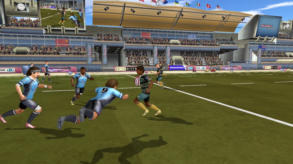 #4. Rugby: Hard Runner (iOS) 由: Tangram3D