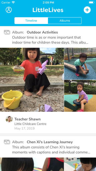 LittleLives for Teachers Screenshot