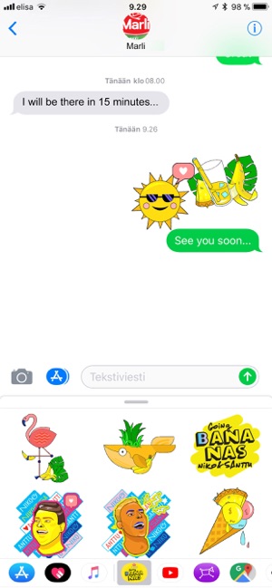 Juissi going Bananas Stickers(圖1)-速報App