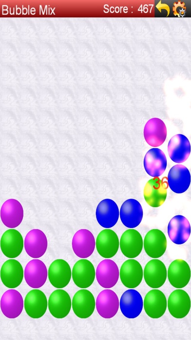 Screenshot #1 pour Bubble Mix