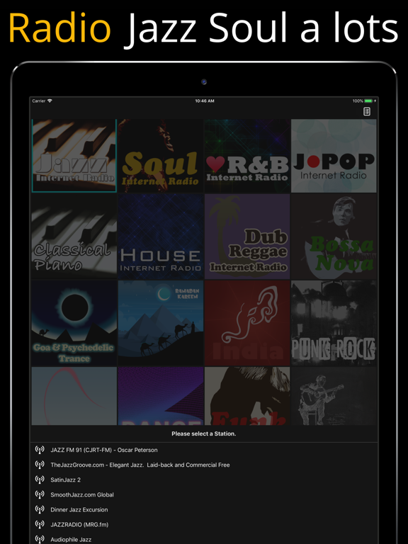 Screenshot #5 pour Jazz Soul RnB Radio Maniac
