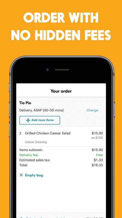 Seamless: Local Food Delivery screenshot-4