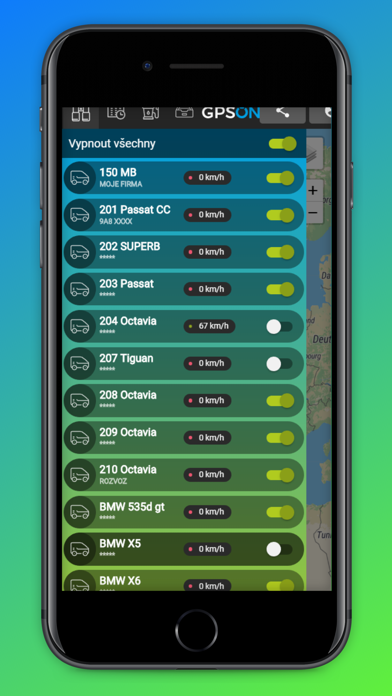 Screenshot #3 pour GPSON.cz