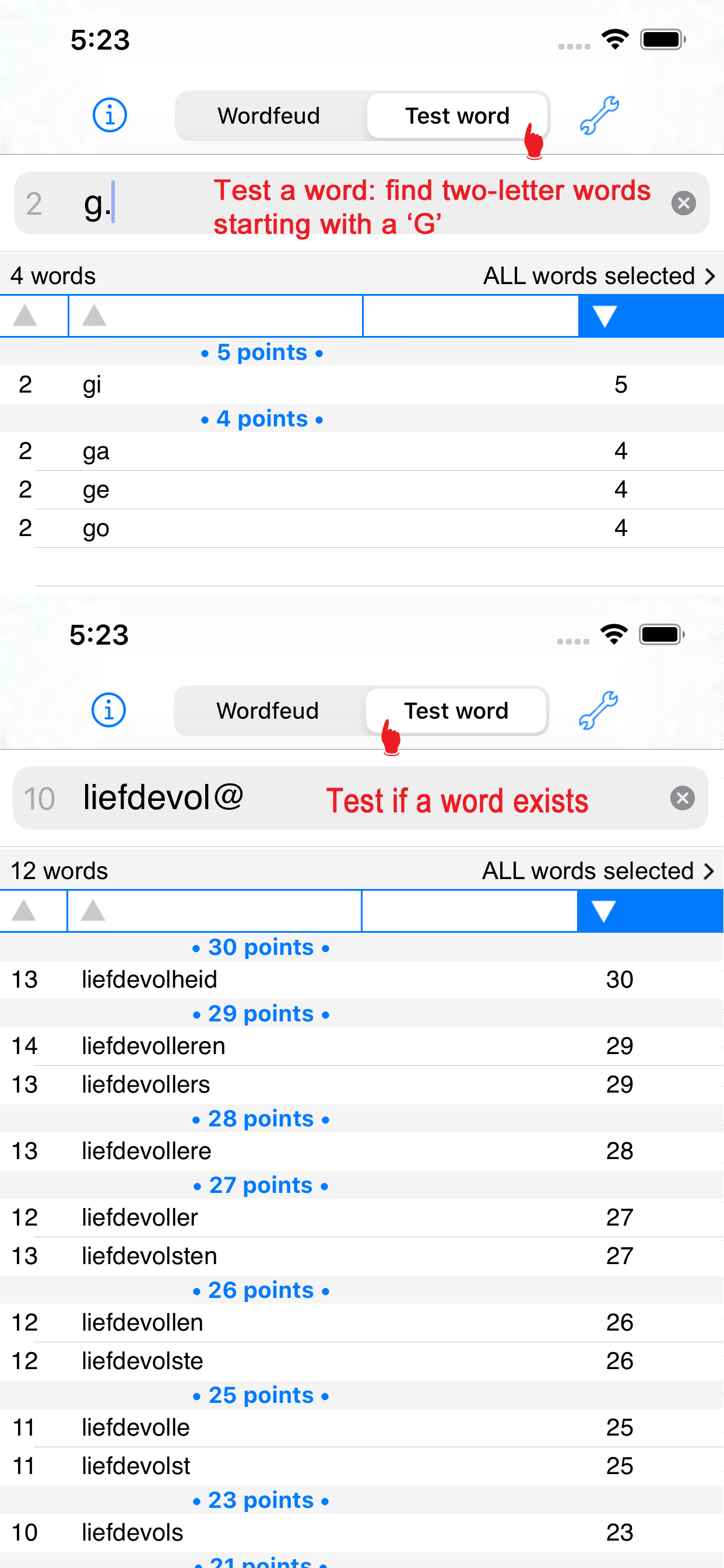 NL Woordvinder Wordfeud