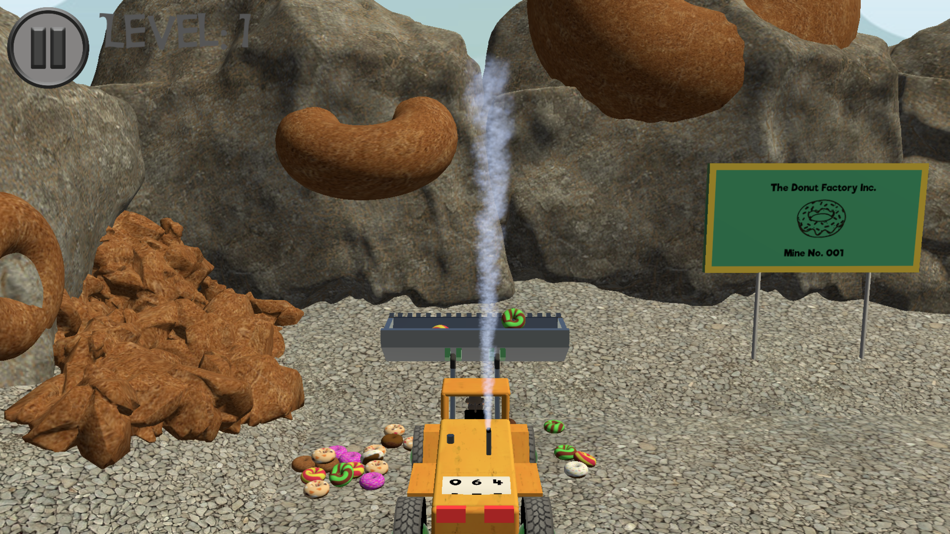 #1. Donut Bulldozer (iOS) 由: Jeff Handy
