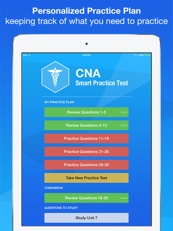 CNA Smart Prep + iPad screenshot 4 - Medical app