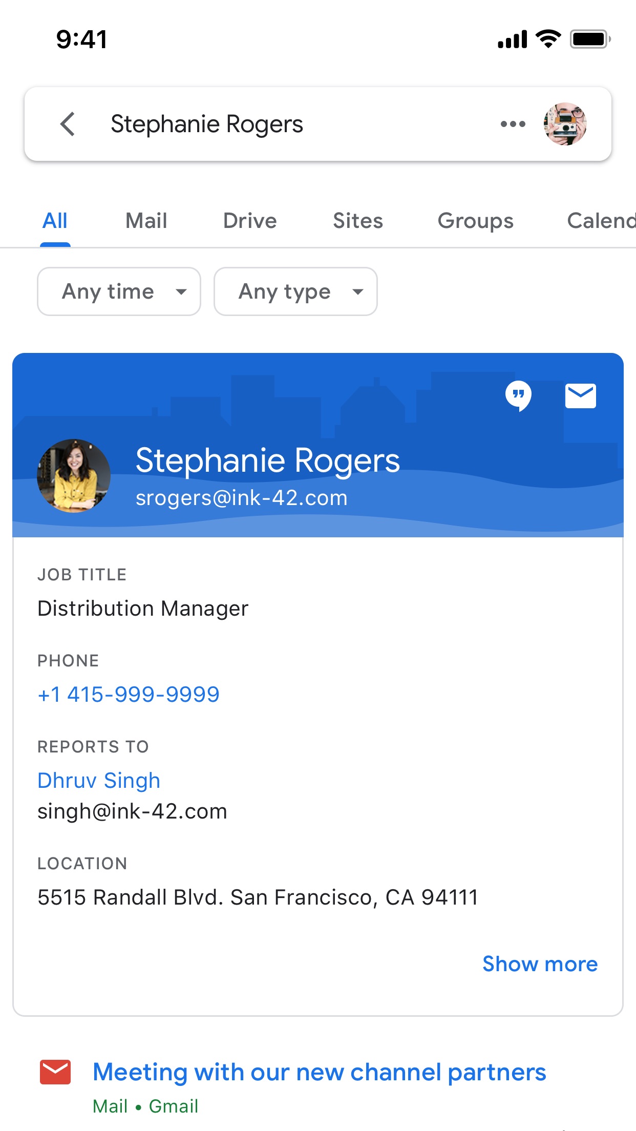 Screenshot 4 of Google Cloud Search