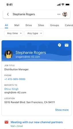 Google Cloud Search screenshot 4