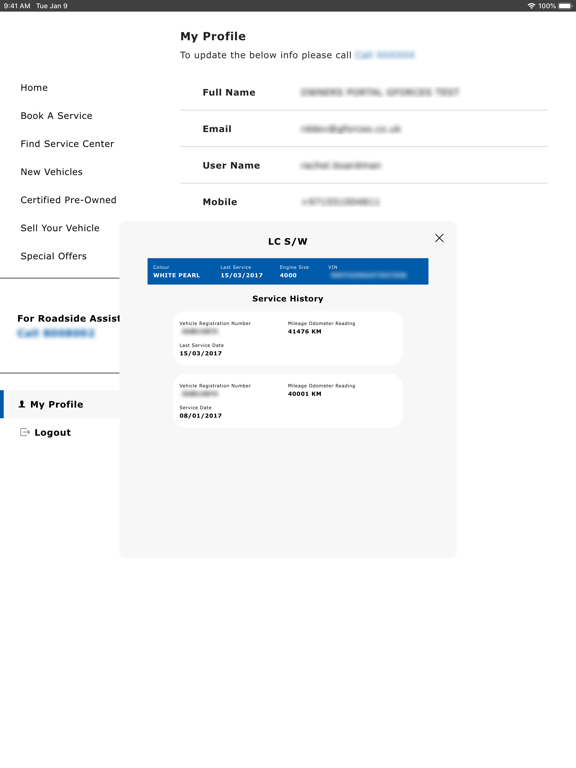Al-Futtaim Auto iPad screenshot