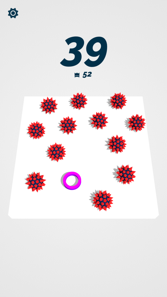#2. Swipe Spikes 3D (iOS) Podle: Jan Brelje