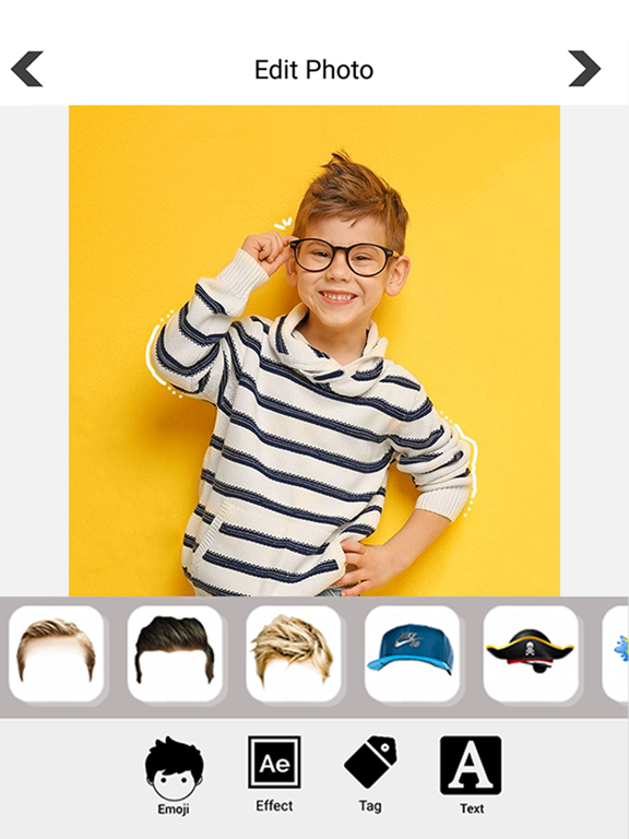 Screenshot #4 pour Boy Hair Changer