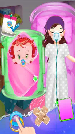Game screenshot Mermaid Mommy Newborn Dr Salon apk
