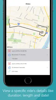 motorcycle & car ride tracker iphone screenshot 2