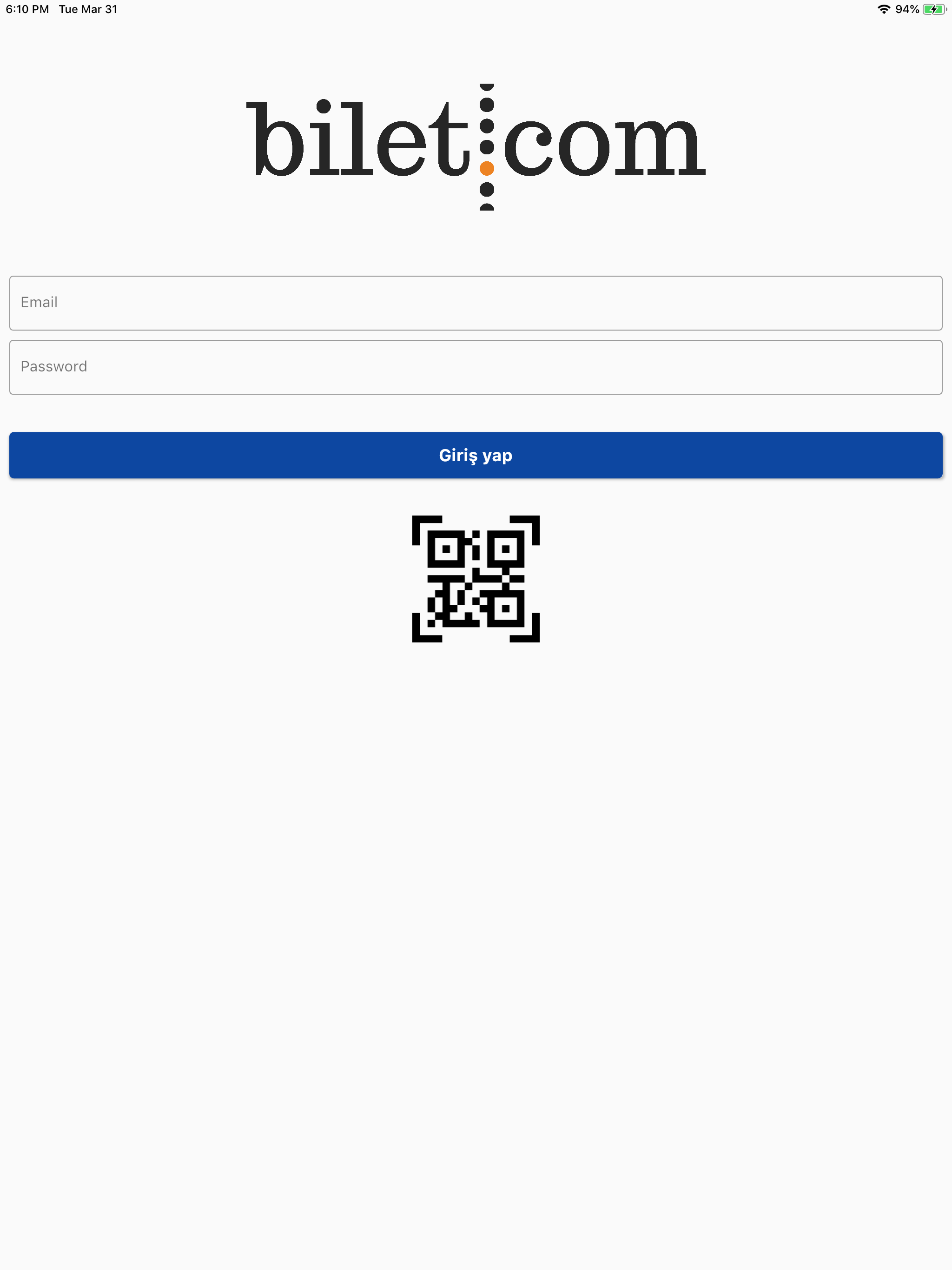 Bilet.com QR Okuyucu