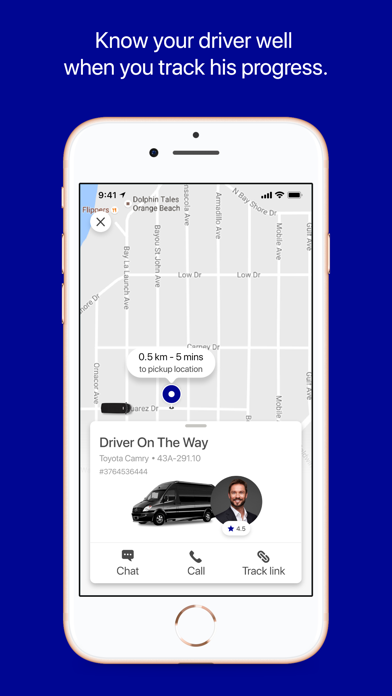 Screenshot #2 for Coast.Cab passenger app