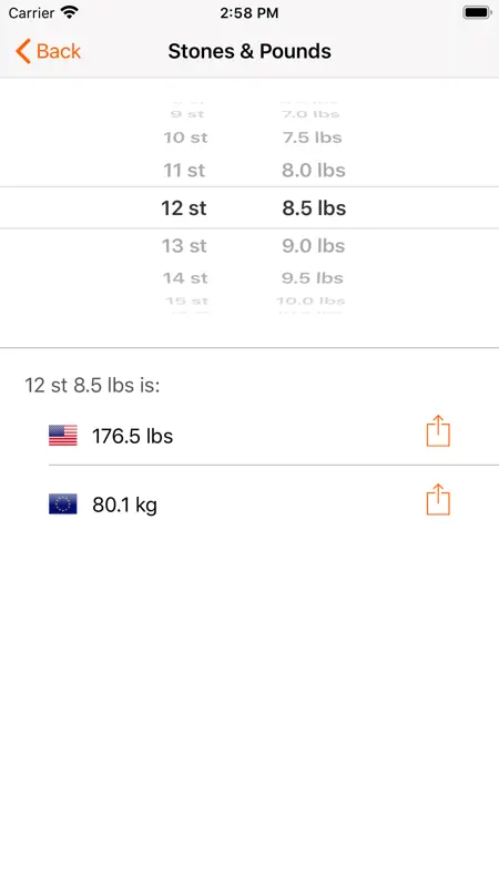 OnTheScales screenshot 2 of 4