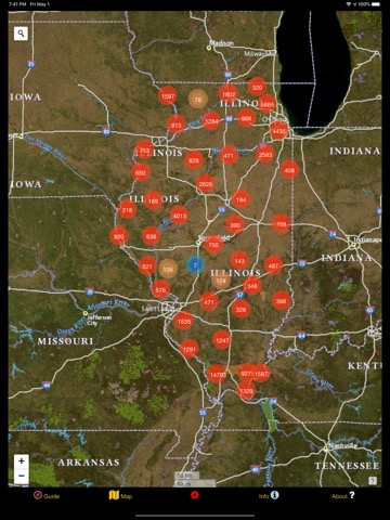 Illinois Mushroom Forager Map!のおすすめ画像1