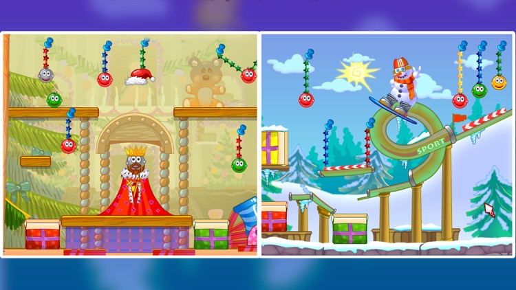 Civiballs Xmas: Physics puzzle