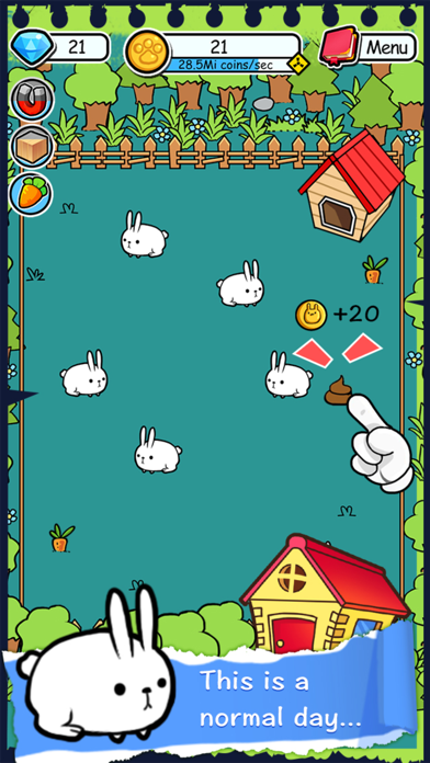 Rabbit Evolution Merge in Farm Screenshot