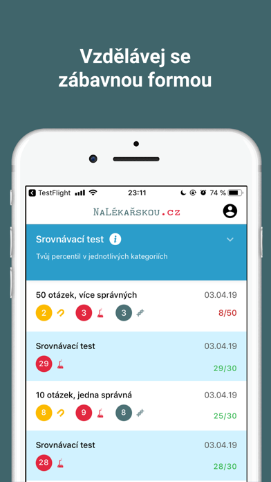 NaLékařskou app screenshot