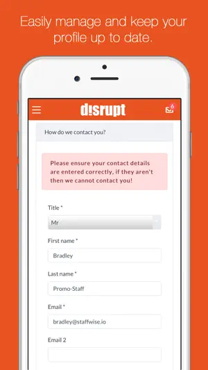 Disrupt Staffing screenshot 3