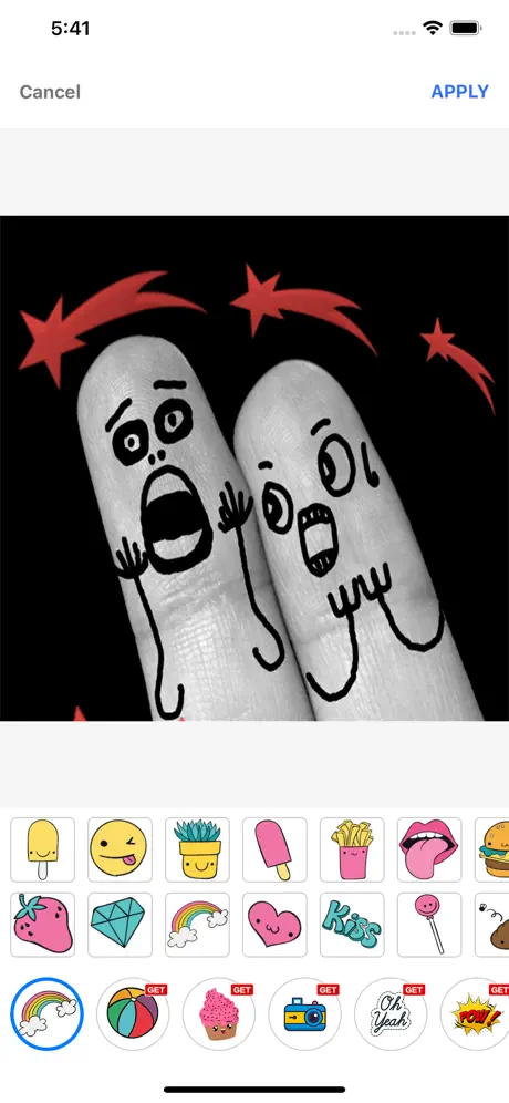 Cool Finger Faces - Photo Fun!