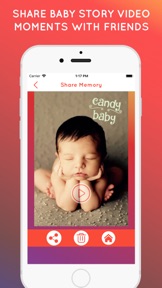 Baby Story Photo Video Maker screenshot